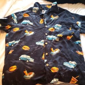Mens Hawaiian Kennington California shirt large